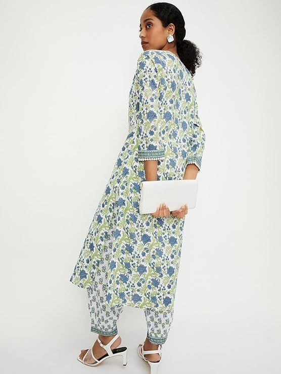Max Women's Polyester Regular Fit Casual Kurta - Image 3