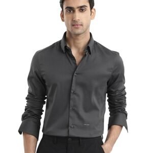 Rare Rabbit Regular fit Plain Shirt